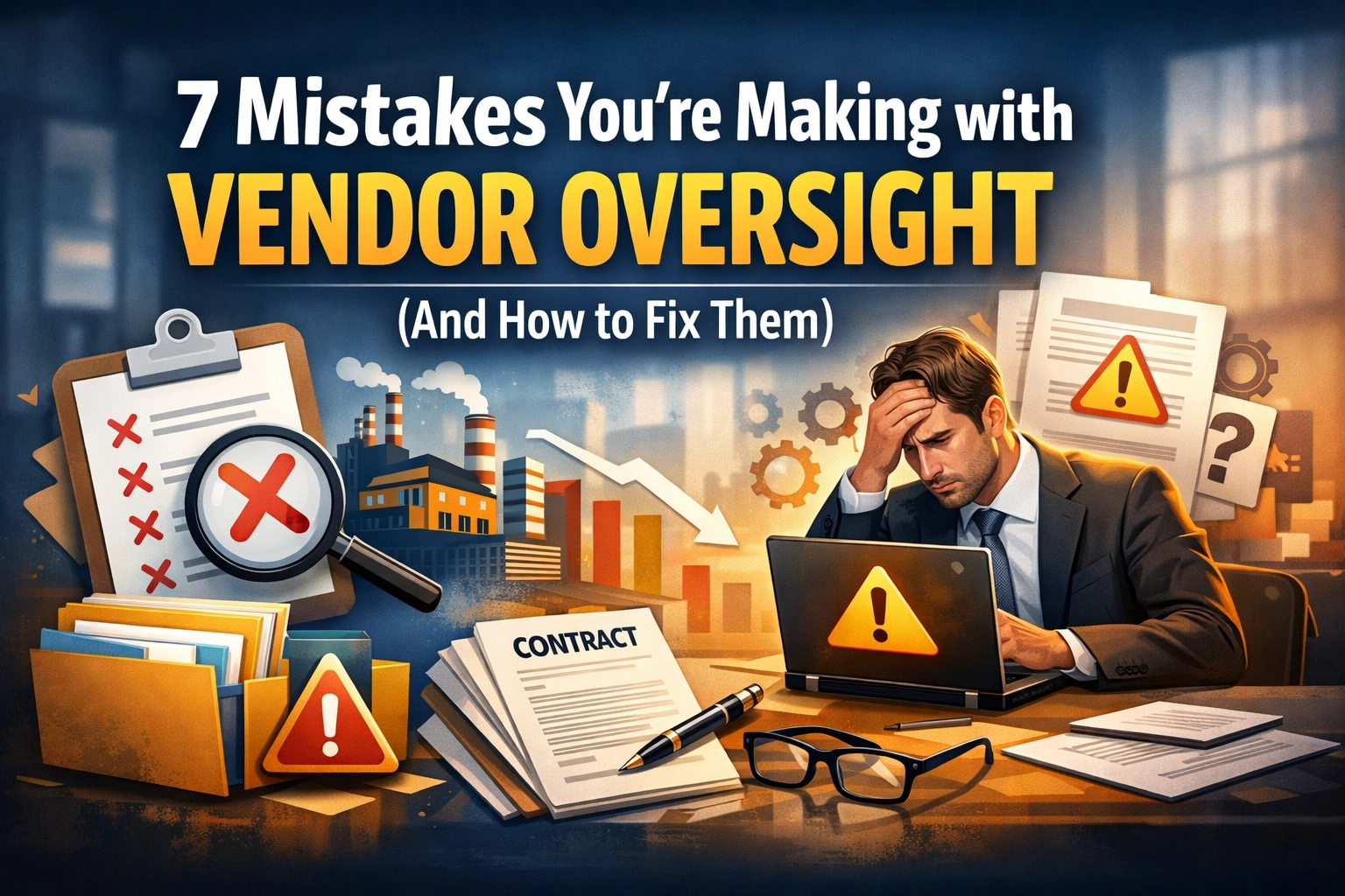 [HERO] 7 Mistakes You’re Making with Vendor Oversight (And How to Fix Them)