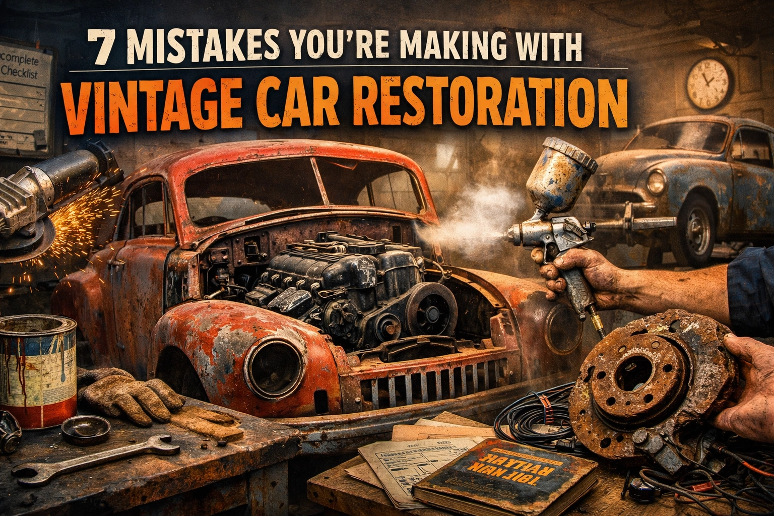 7 Mistakes You’re Making with Vintage Car Restoration