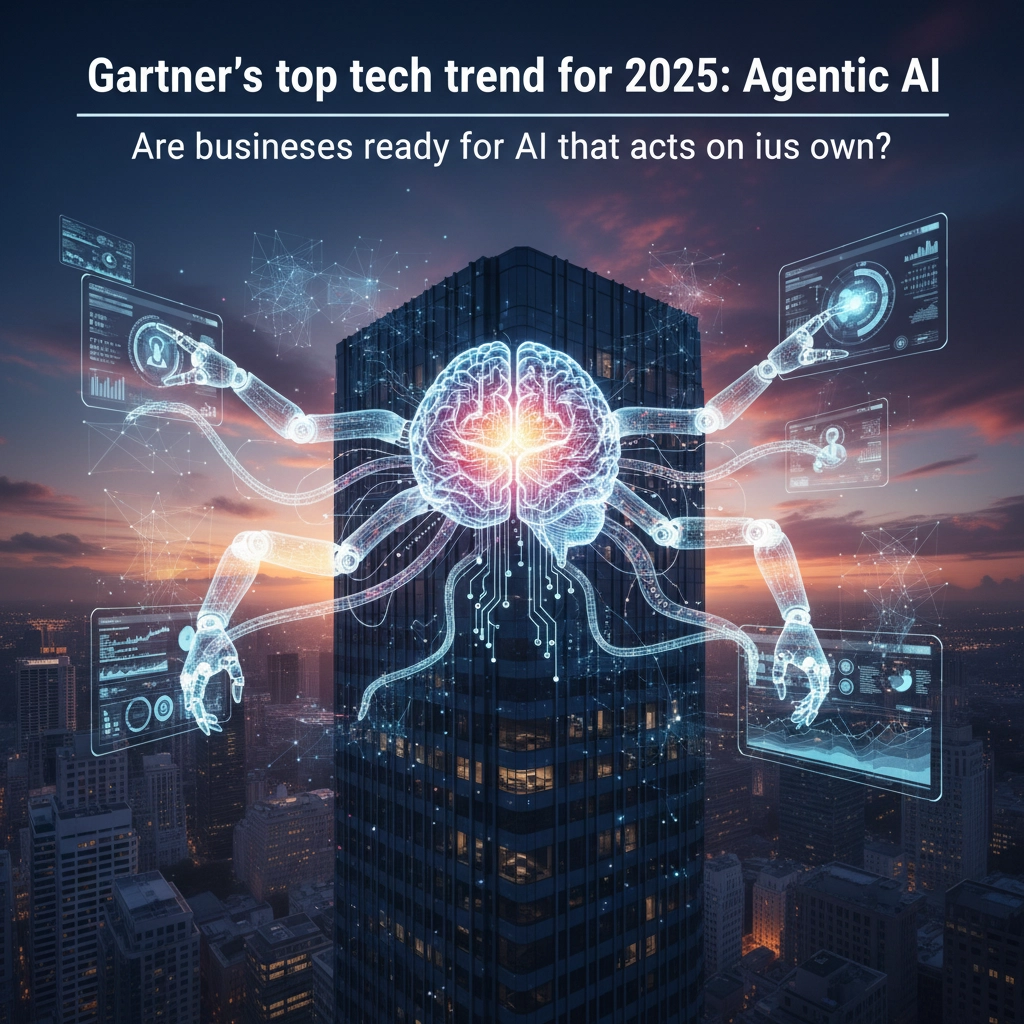 Gartner's top tech trend for 2025: Agentic AI: are businesses ready for AI that acts on its own?
