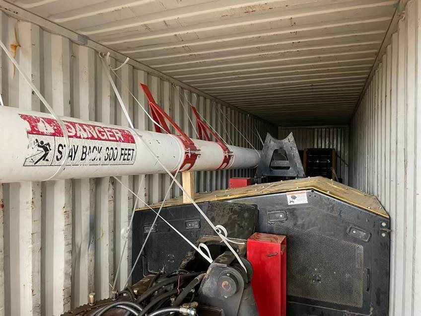 Heavy Machinery and Industrial Pipe Shipping