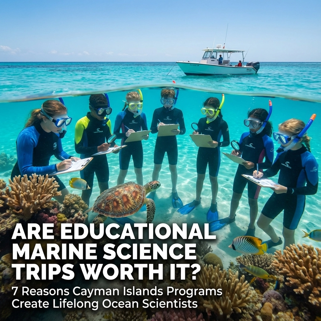Are Educational Marine Science Trips Worth It? 7 Reasons Cayman Islands Programs Create Lifelong Ocean Scientists