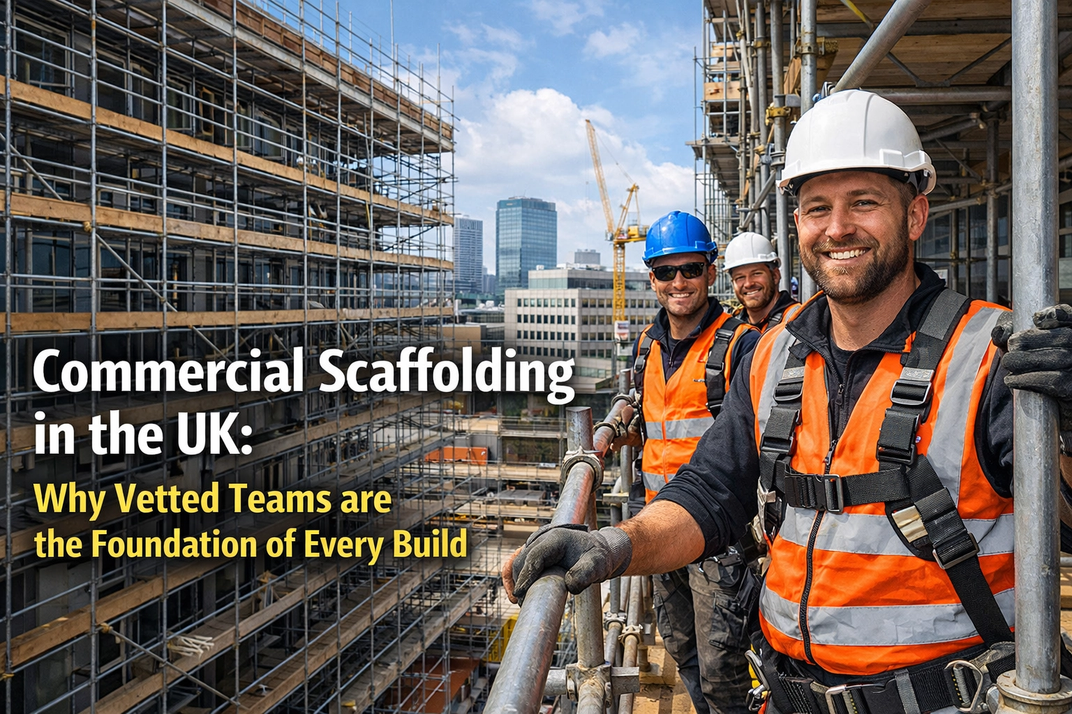 [HERO] Commercial Scaffolding in the UK: Why Vetted Teams are the Foundation of Every Build