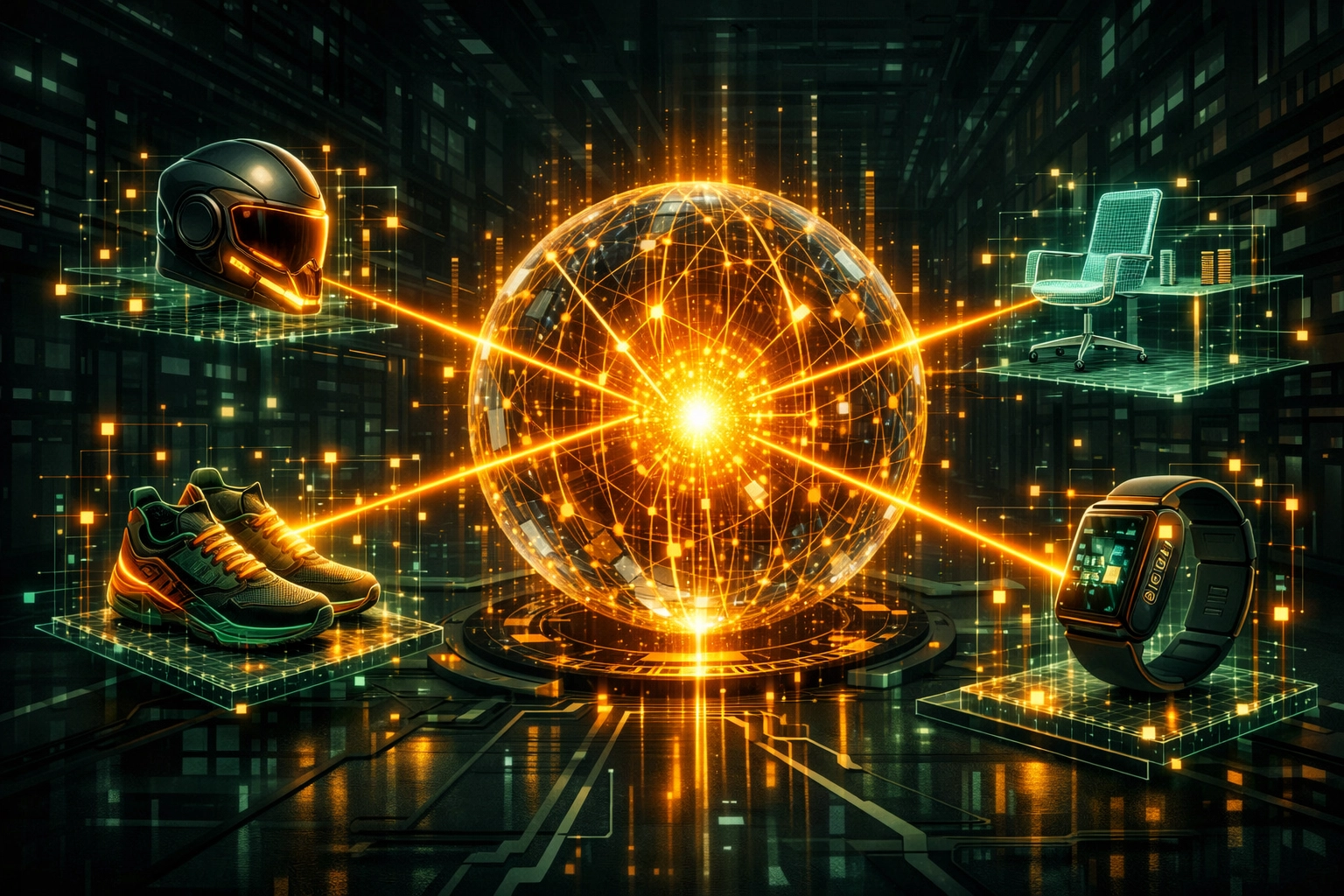 Larecoin.ai automation scanning Metaverse inventory for instant merchant listing and transaction data.