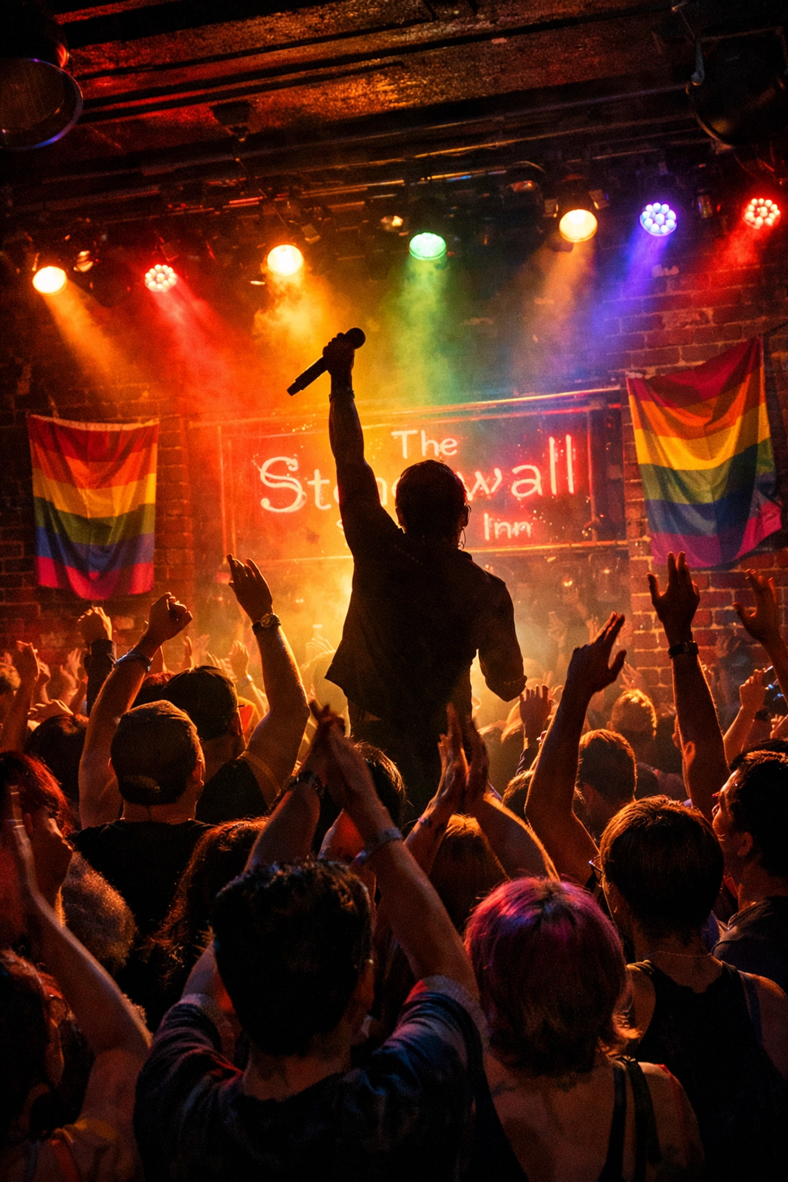 Madonna performing at historic Stonewall Inn for LGBTQ+ community