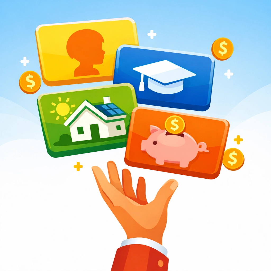 Available tax credits to maximize your refund including child, education, and energy credits