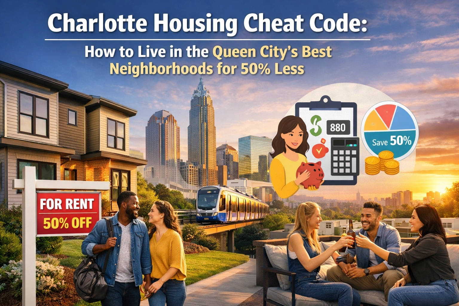 [HERO] Charlotte Housing Cheat Code: How to Live in the Queen City’s Best Neighborhoods for 50% Less
