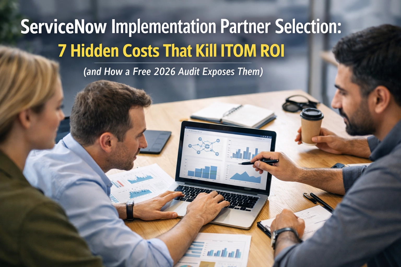 [HERO] ServiceNow Implementation Partner Selection: 7 Hidden Costs That Kill ITOM ROI (and How a Free 2026 Audit Exposes Them)