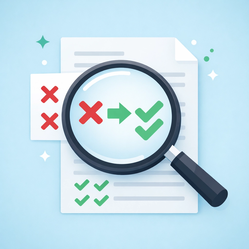 Reparación de crédito eliminando cuentas negativas y errores del reporte financiero.