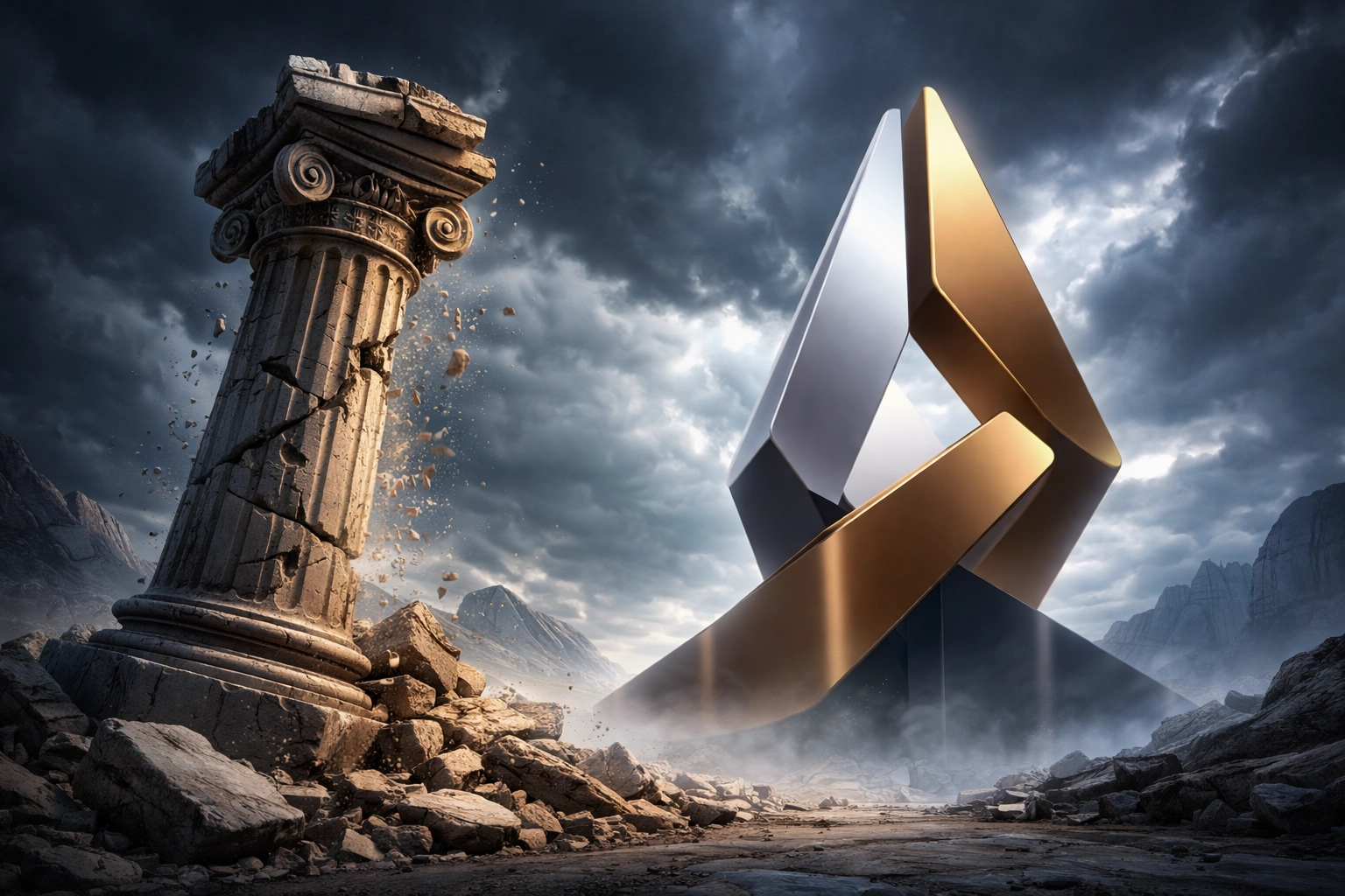 Transition from traditional 60/40 portfolio to modern 40/30/30 diversification model for accredited investors