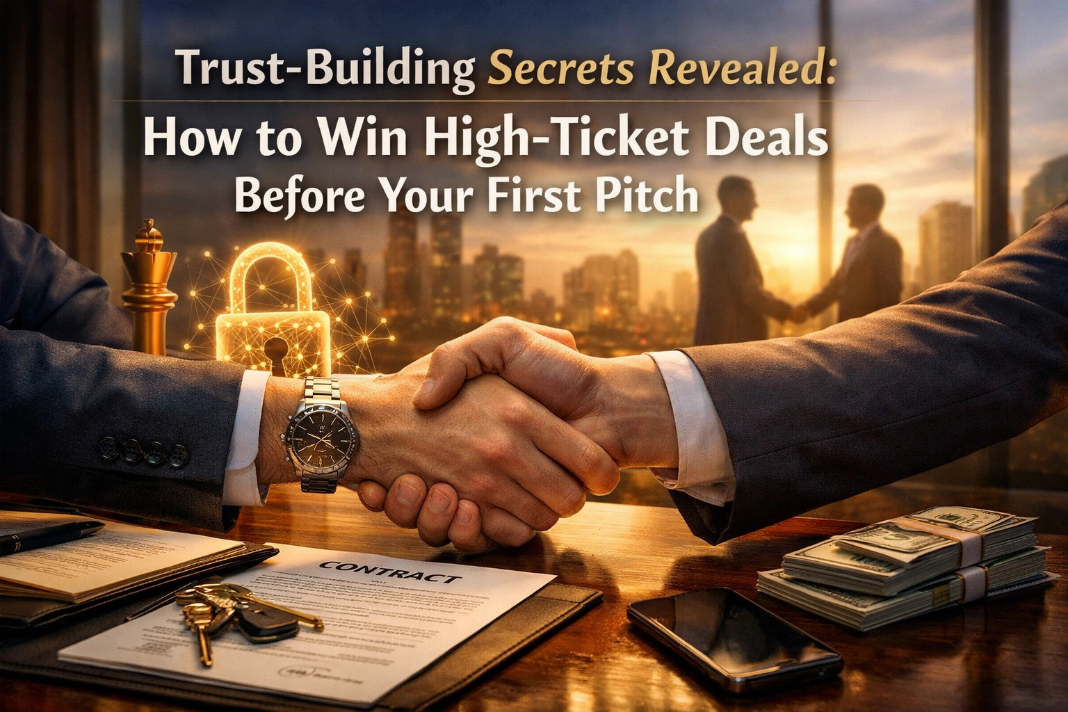 Trust-Building Secrets Revealed: How to Win High-Ticket Deals Before Your First Pitch