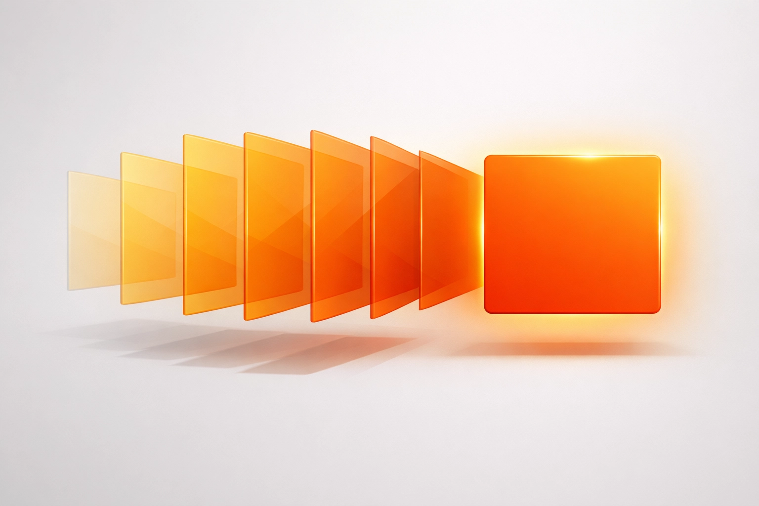 Vector illustration showing multiple layers merging into one to simplify print files.