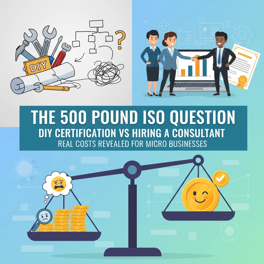The £500 ISO Question: DIY Certification vs Hiring a Consultant – Real Costs Revealed for Micro Businesses