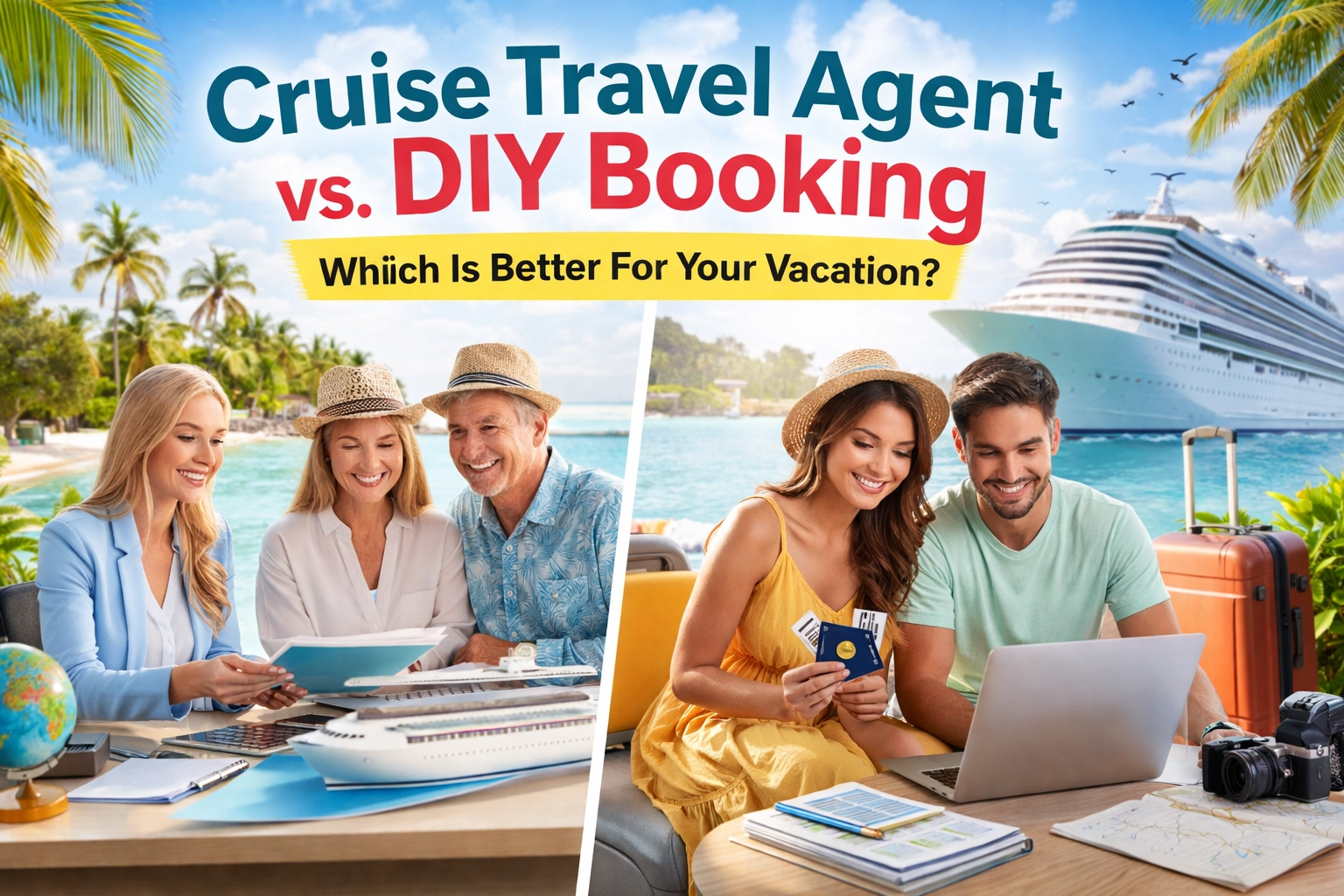 [HERO] Cruise Travel Agent vs. DIY Booking: Which Is Better For Your Vacation?