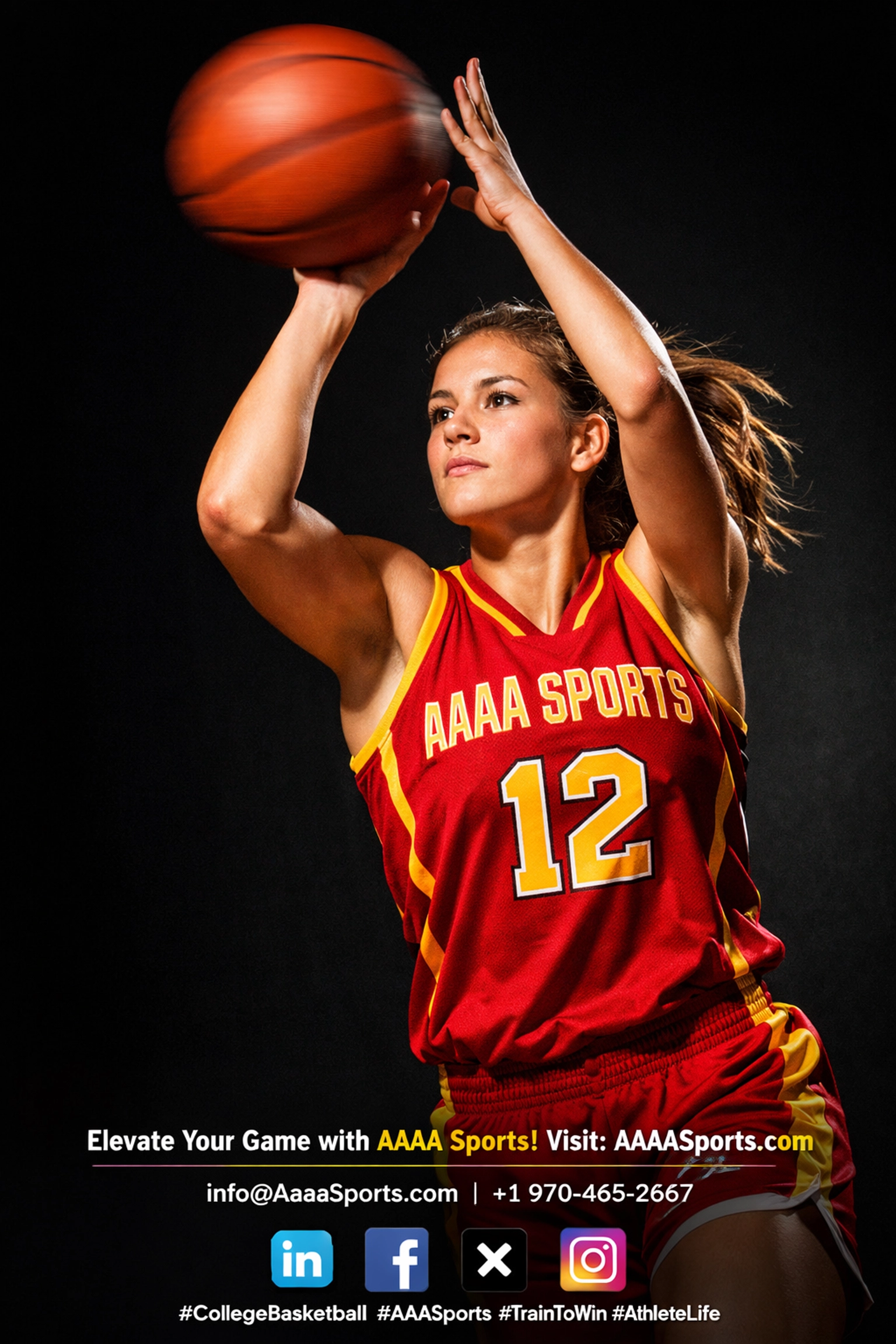 College basketball player in action showcasing NIL athlete brand partnership opportunity