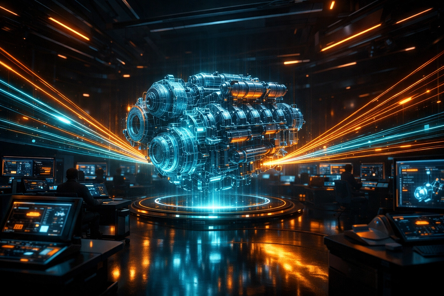 Synchronized data hub representing technical precision in global multi-market execution.