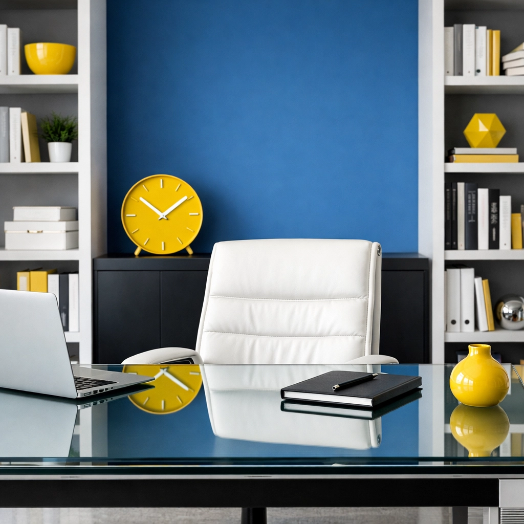 Clean and organized Maynard office space highlighting professional commercial cleaning results.