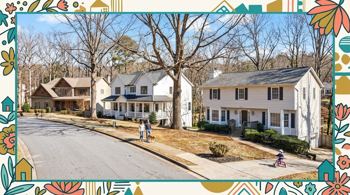 West Cobb Neighborhood Street