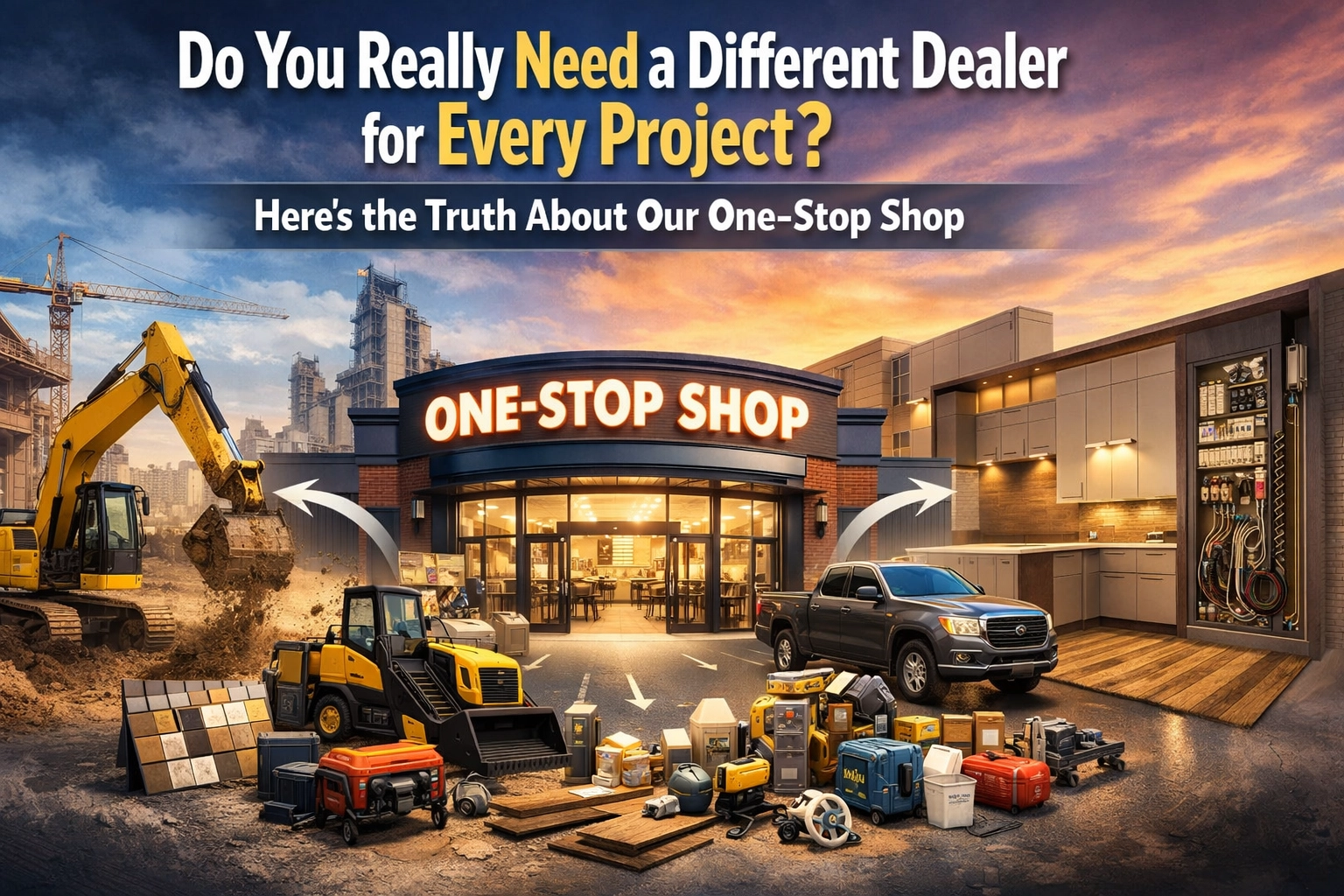 [HERO] Do You Really Need a Different Dealer for Every Project? Here’s the Truth About Our One-Stop Shop