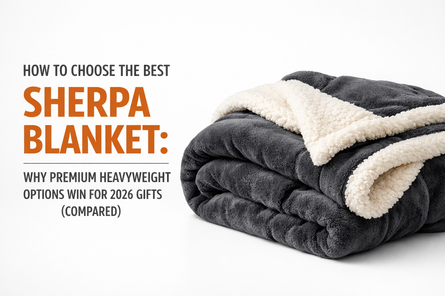 [HERO] How to Choose the Best Sherpa Blanket: Why Premium Heavyweight Options Win for 2026 Gifts (Compared)