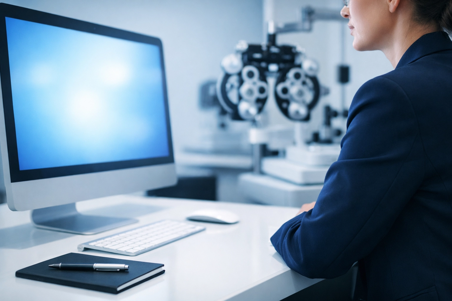 Expert revenue cycle specialist auditing optometry claims to ensure compliance with payer frequency limitations.