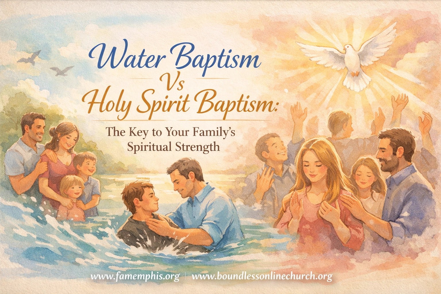 [HERO] Water Baptism Vs Holy Spirit Baptism: The Key to Your Family’s Spiritual Strength