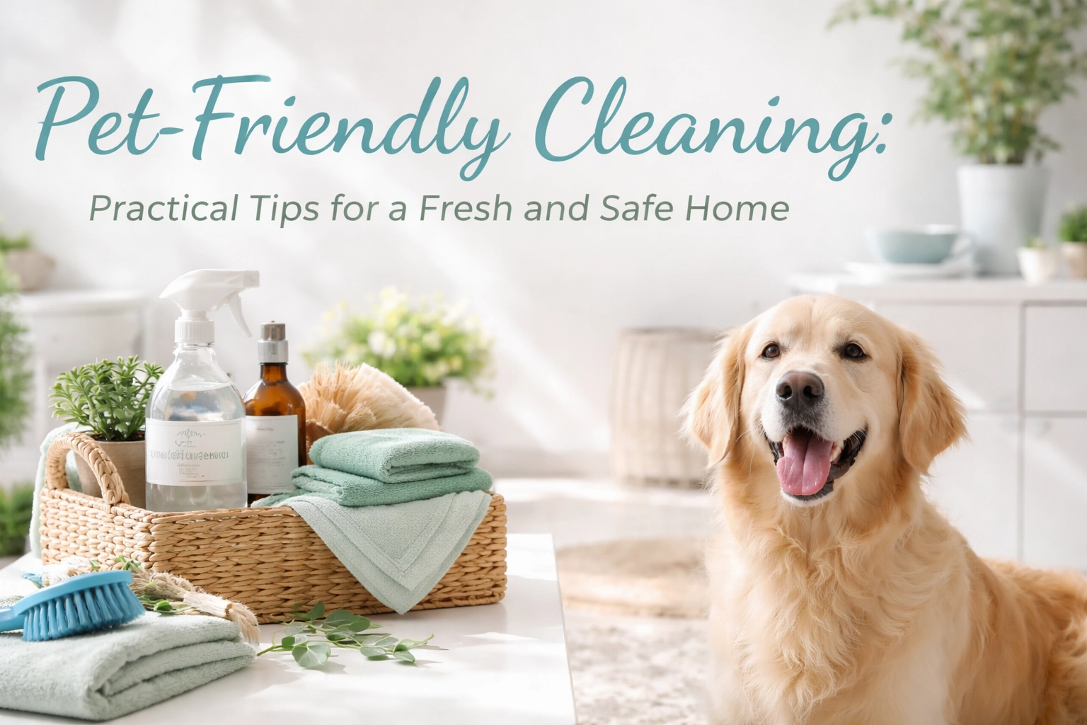 [HERO] Pet-Friendly Cleaning: Practical Tips for a Fresh and Safe Home