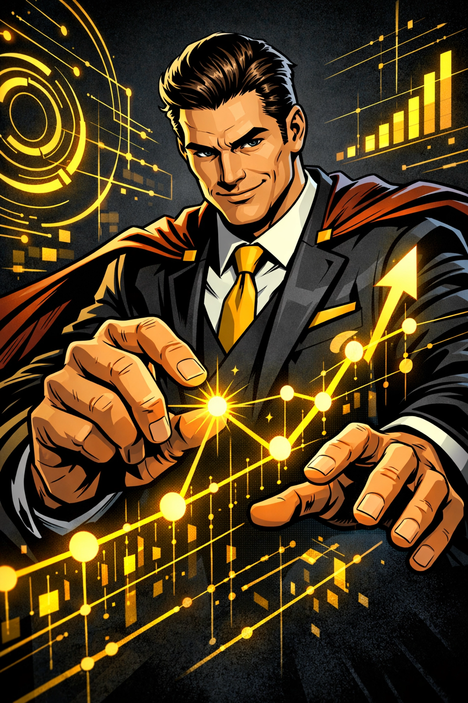 Expert from an amazon advertising agency optimizing ad spend and campaign data on a professional digital dashboard.