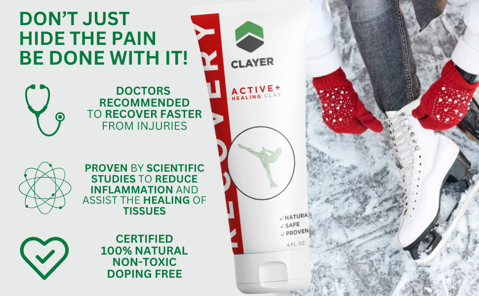 CLAYER Active+ Healing Clay