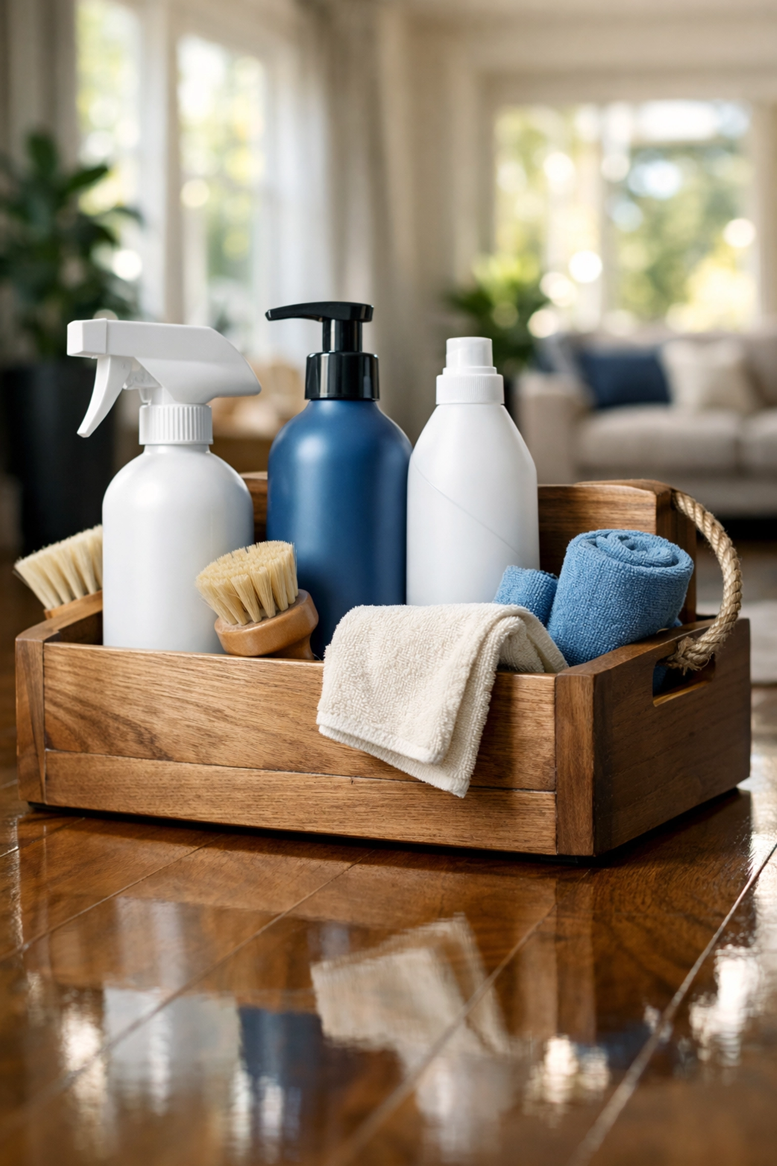 Eco-friendly supplies used by professional cleaning services near me for residential and commercial properties.