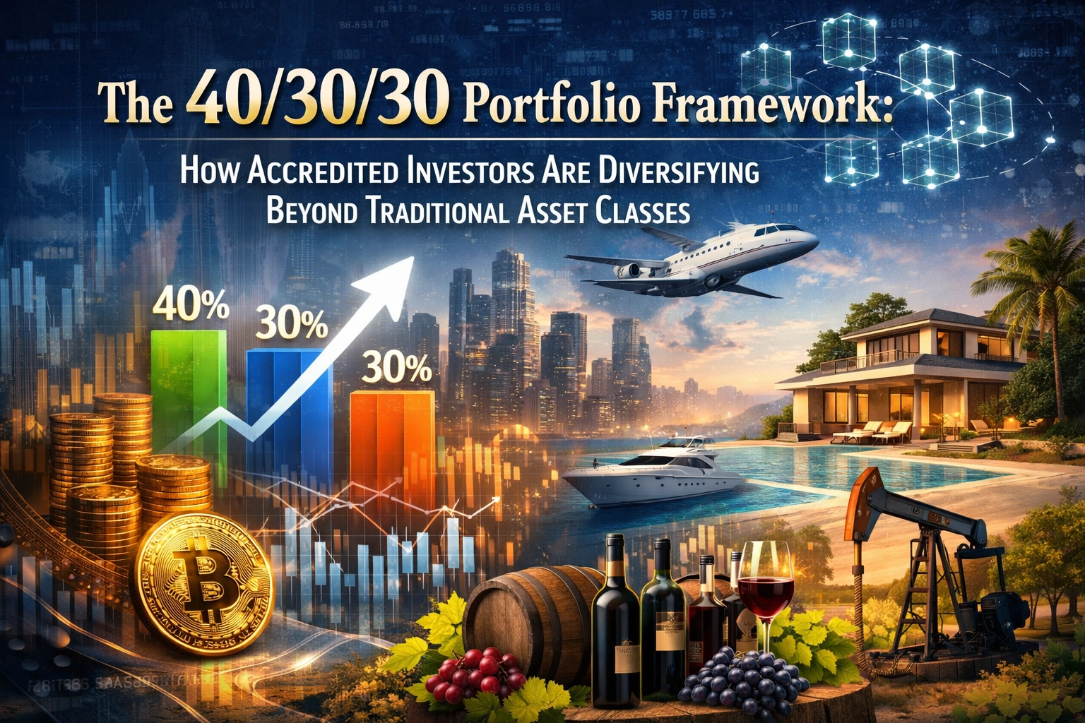 [HERO] The 40/30/30 Portfolio Framework: How Accredited Investors Are Diversifying Beyond Traditional Asset Classes