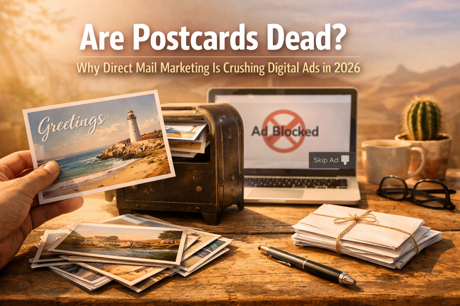 [HERO] Are Postcards Dead? Why Direct Mail Marketing Is Crushing Digital Ads in 2026