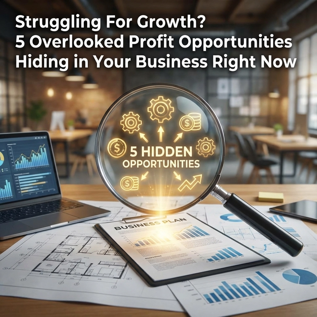 Struggling For Growth? 5 Overlooked Profit Opportunities Hiding in Your Business Right Now
