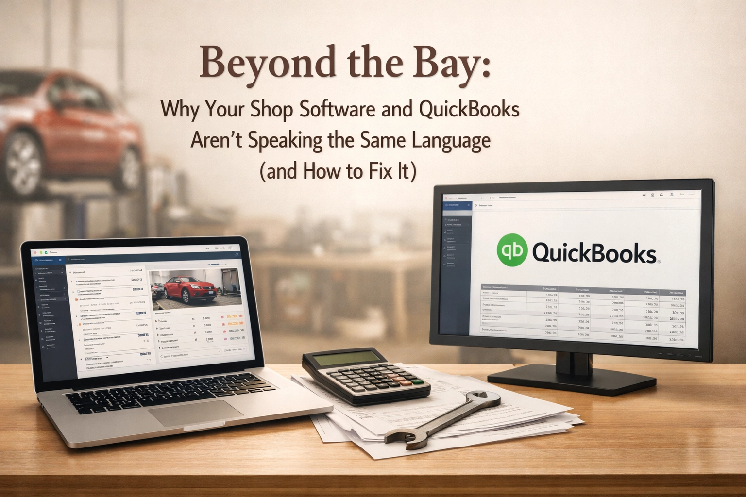[HERO] Beyond the Bay: Why Your Shop Software and QuickBooks Aren