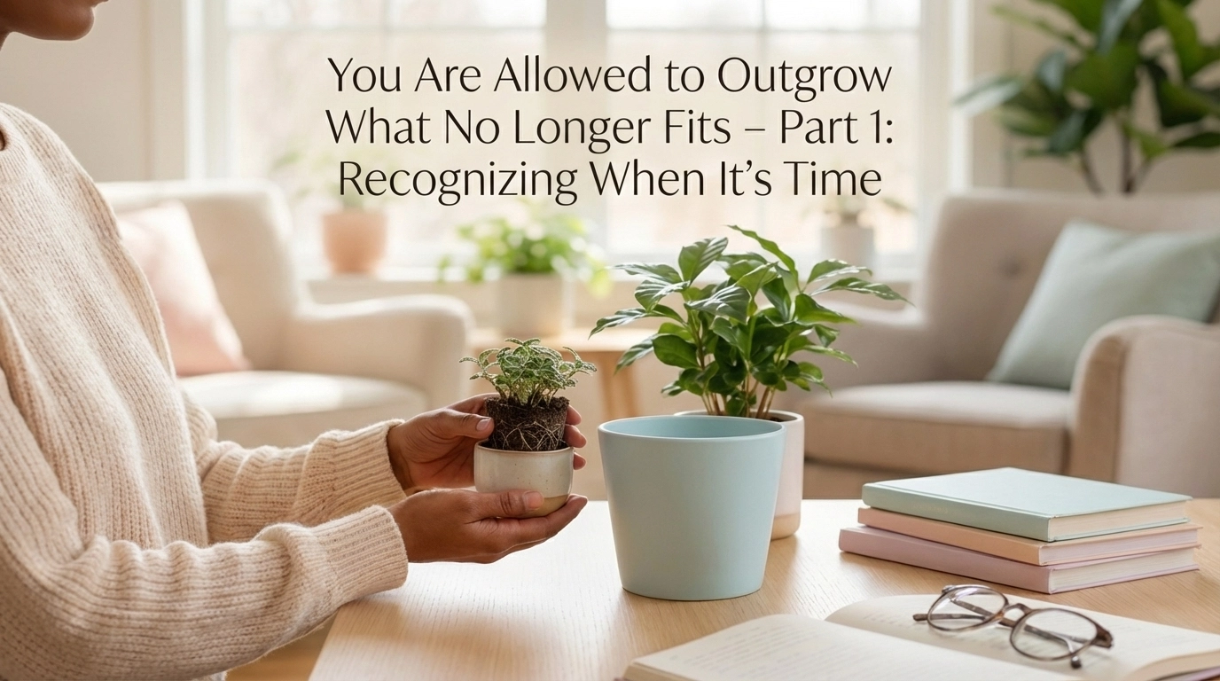 You Are Allowed to Outgrow What No Longer Fits – Part 1: Recognizing When It's Time