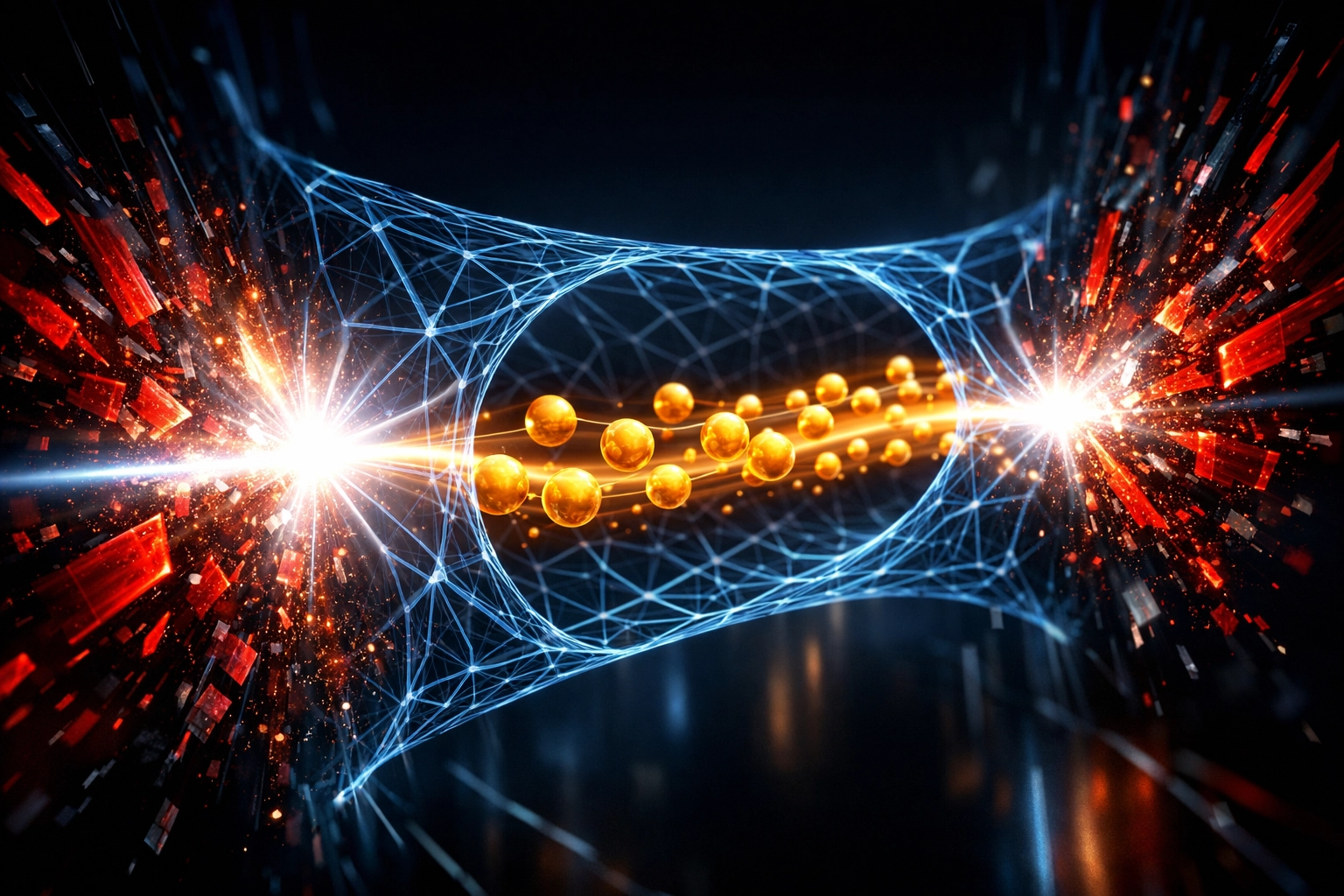 Real-time AI fraud detection system filtering secure Web3 transactions for Larecoin merchants.