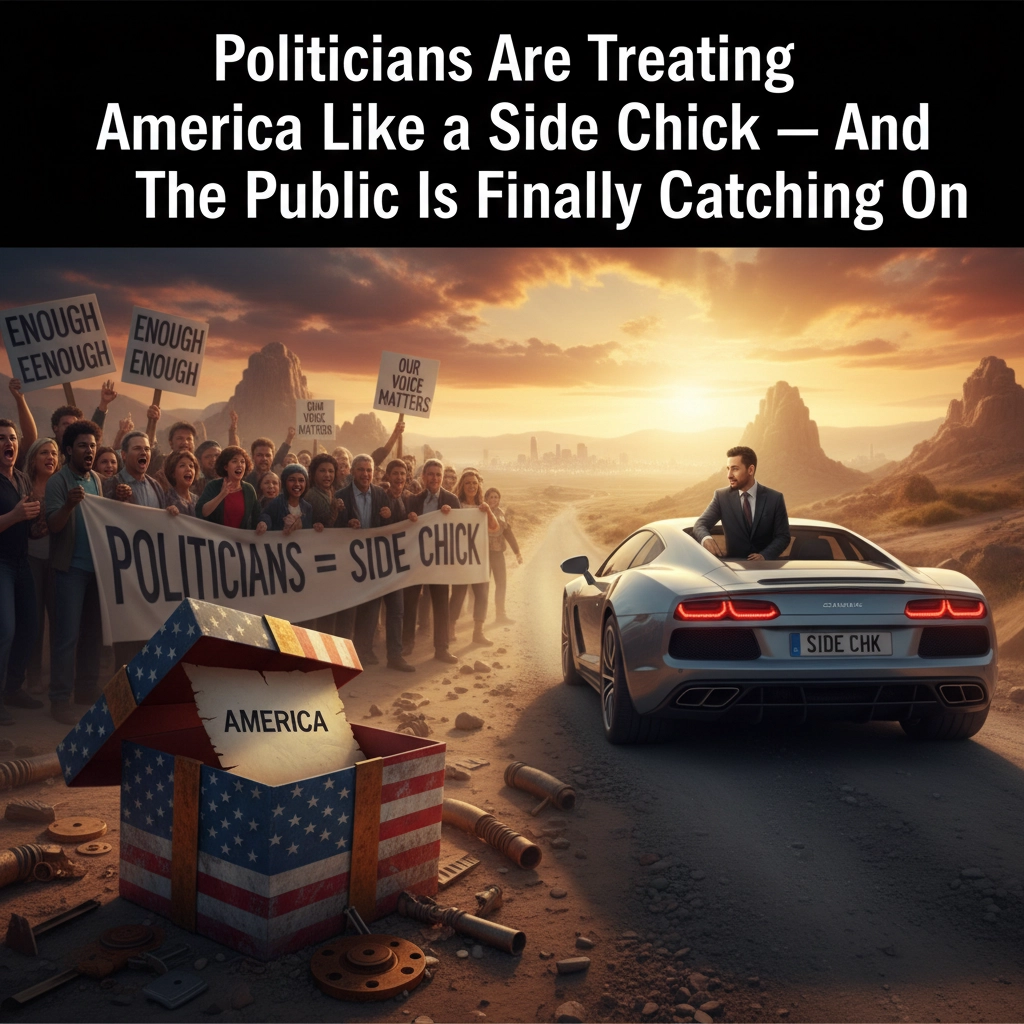 Politicians Are Treating America Like a Side Chick : And The Public Is Finally Catching On
