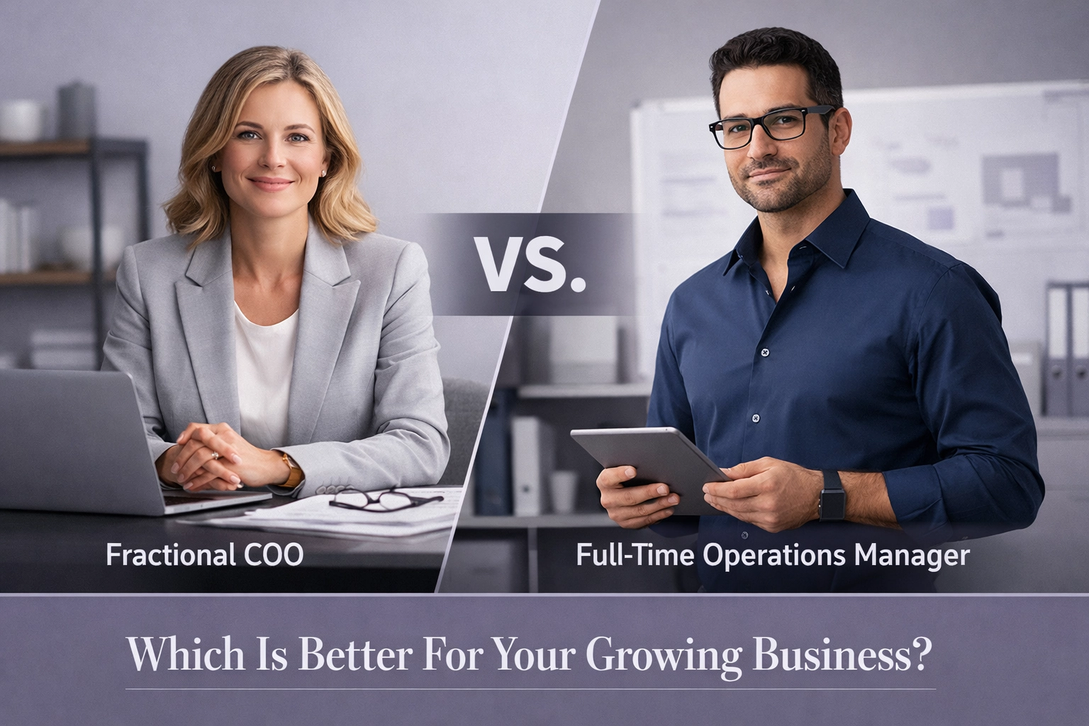[HERO] Fractional COO vs. Full-Time Operations Manager: Which Is Better For Your Growing Business?