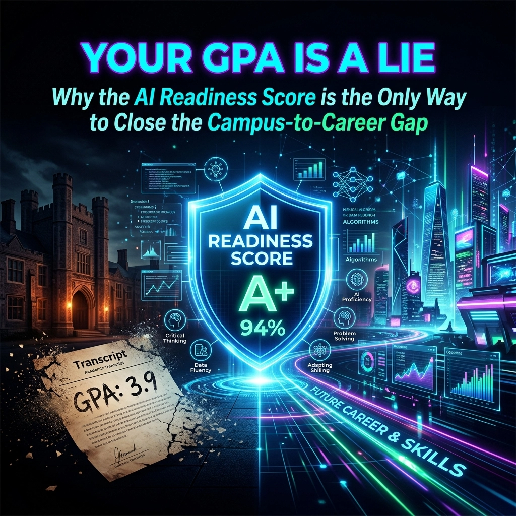 [HERO] Your GPA is a Lie: Why the AI Readiness Score is the Only Way to Close the Campus-to-Career Gap