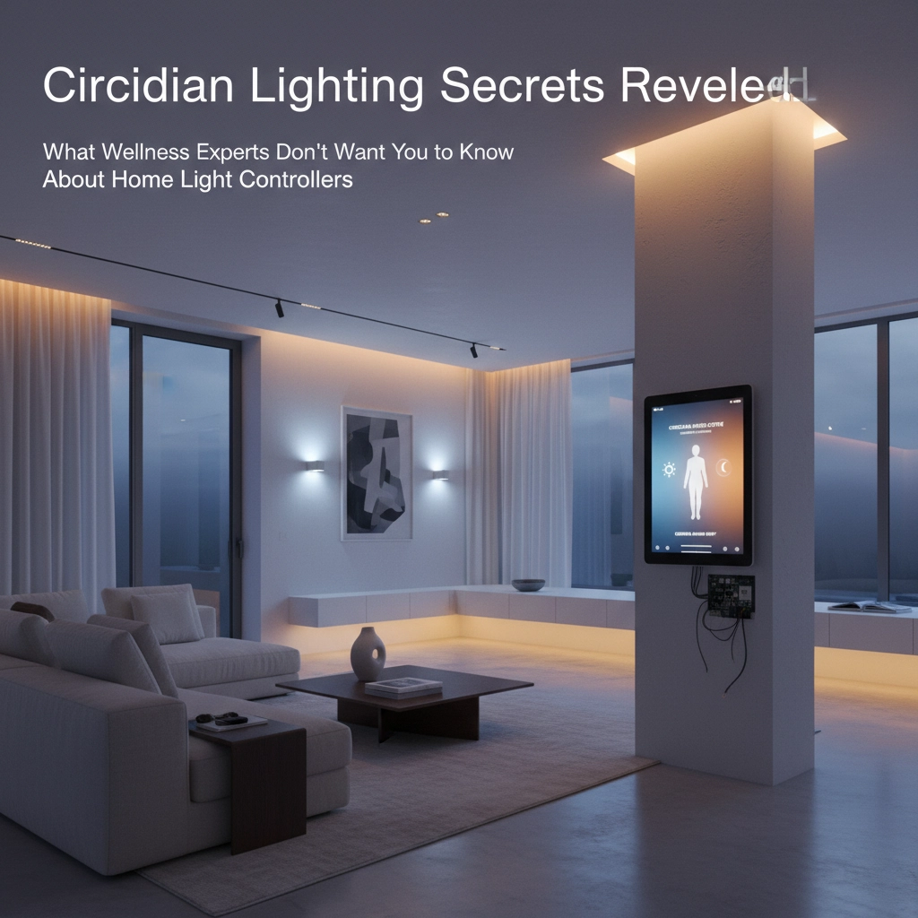 Circadian Lighting Secrets Revealed: What Wellness Experts Don't Want You to Know About Home Light Controllers