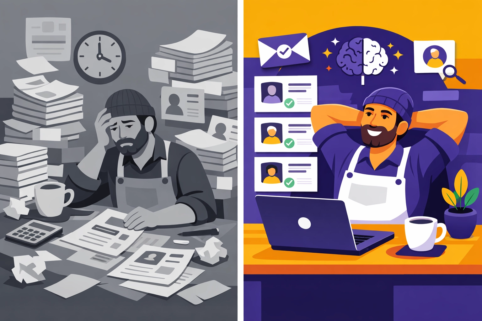 Prozessoptimierung durch KI: Vom Papierchaos zum digitalen Bewerbermanagement