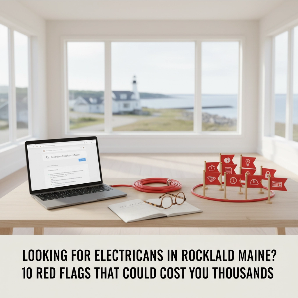 Looking for Electricians in Rockland Maine? 10 Red Flags That Could Cost You Thousands