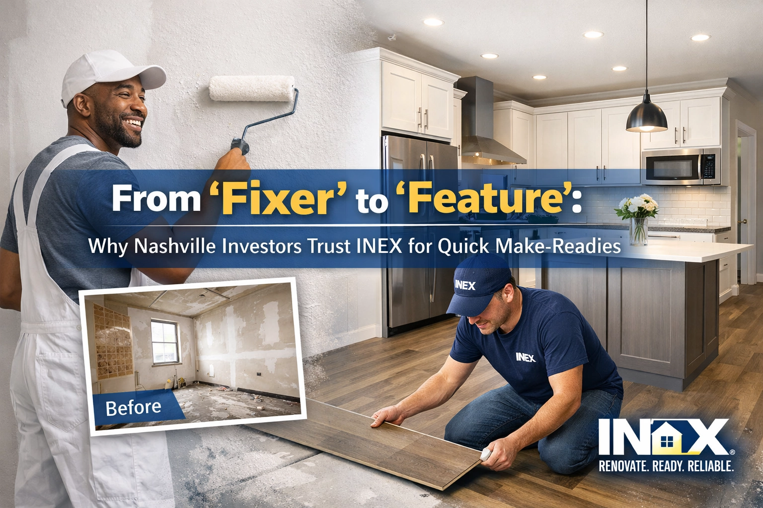 From 'Fixer' to 'Feature': Why Nashville Investors Trust INEX for Quick Make-Readies