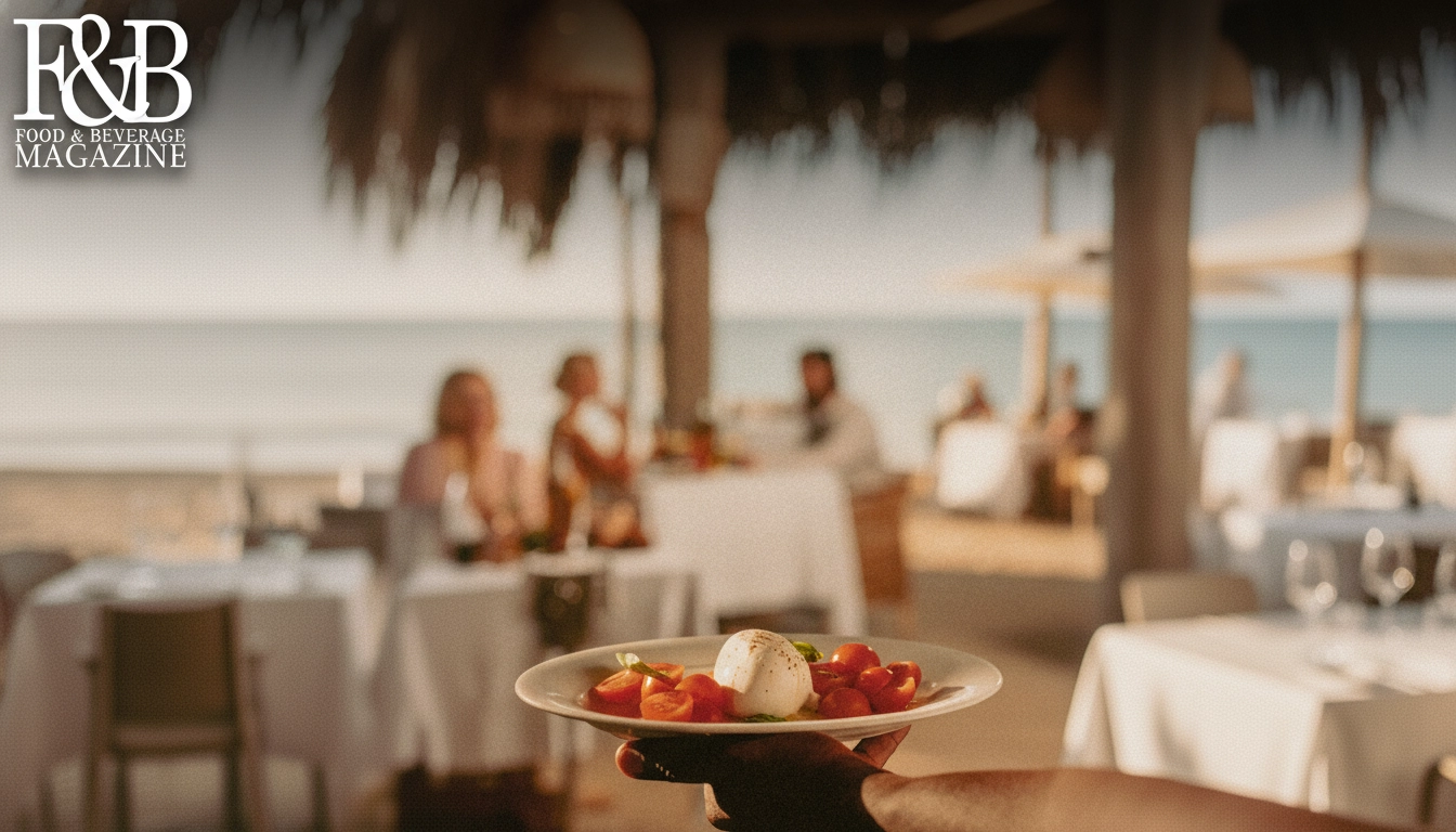 Hermitage Bay x La Petite Maison Pop-Up Hero – Beachfront Dining Ambience – Food & Beverage Magazine