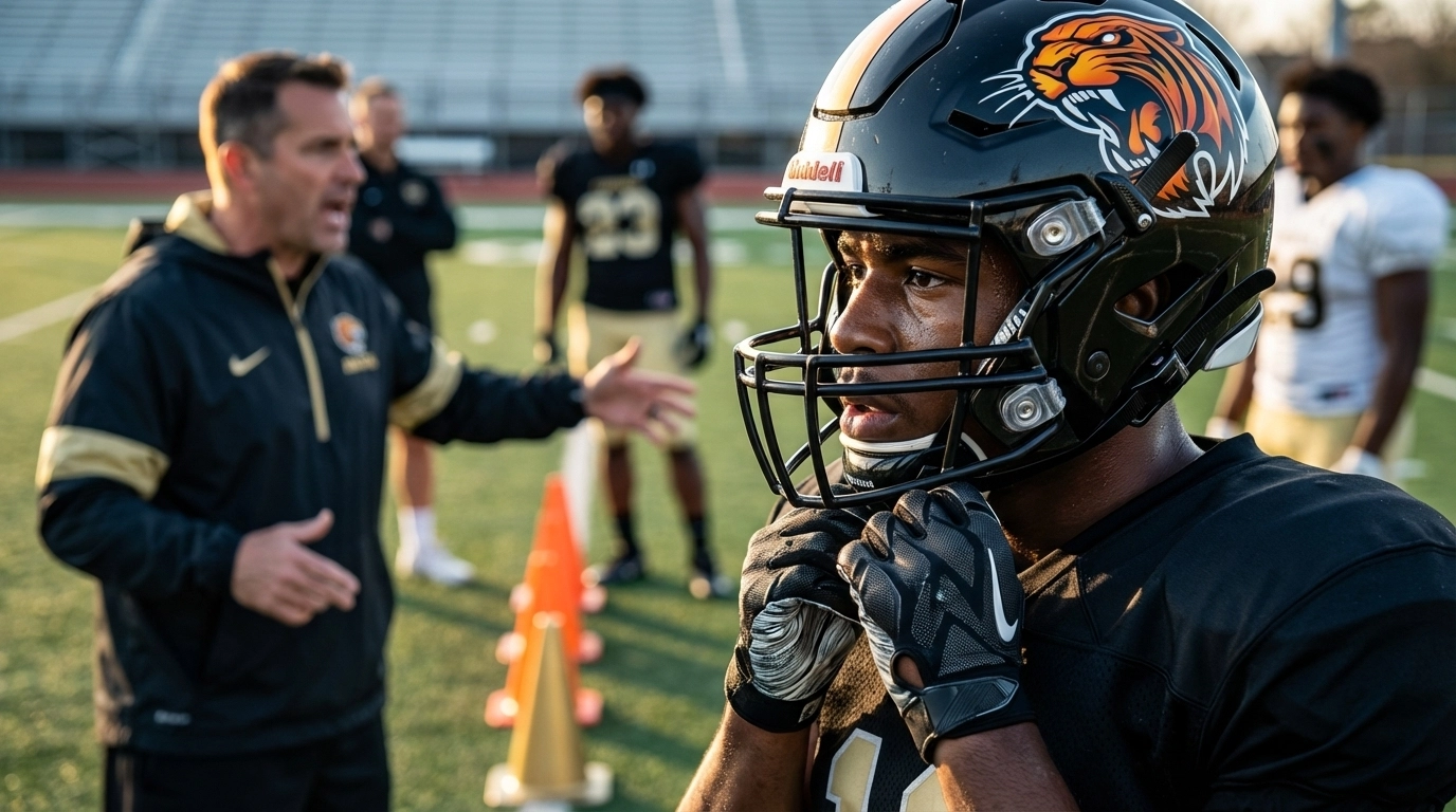 Boardwalk Beasts Football Helmet