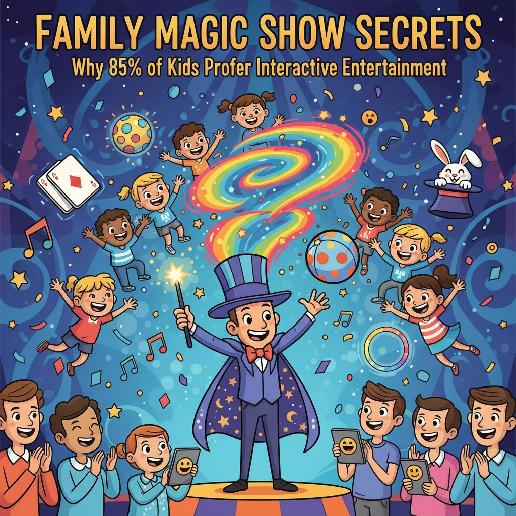 Family Magic Show Secrets: Why 85% of Kids Prefer Interactive Entertainment