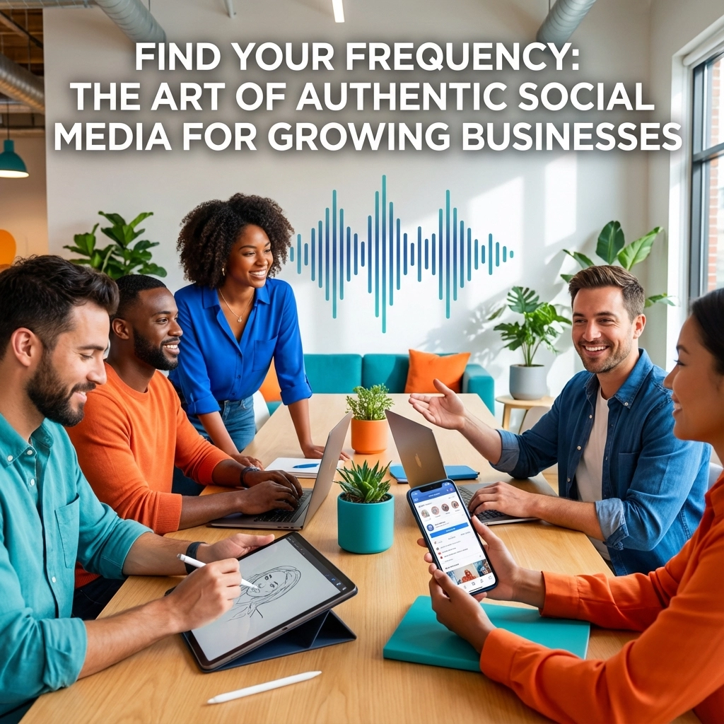 Find Your Frequency: The Art of Authentic Social Media for Growing Businesses