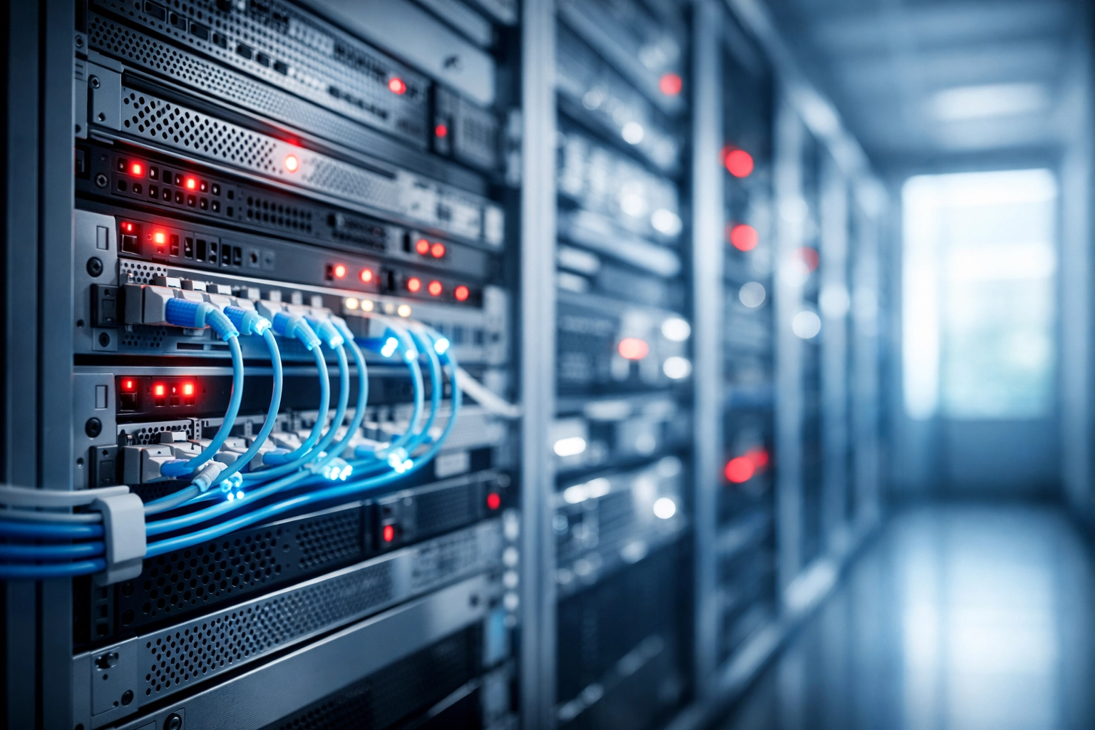 State-of-the-art government data center infrastructure supporting AI implementation