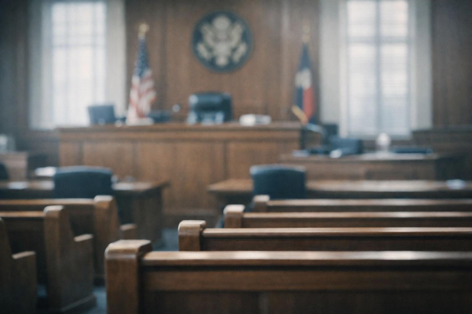 Hampton Roads Virginia courtroom where child custody cases are decided