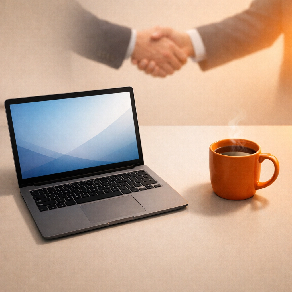 Technology and human connection in business insurance services