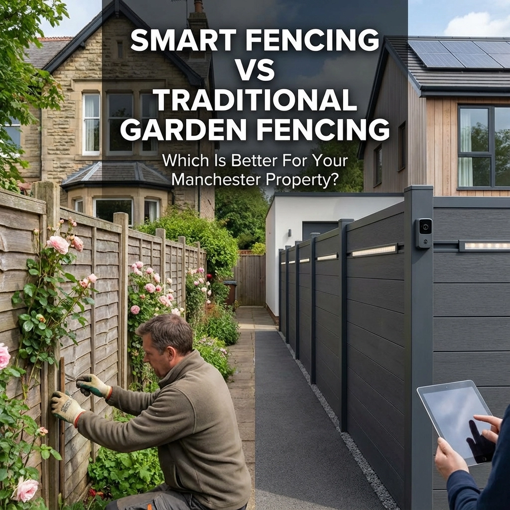 Smart Fencing vs Traditional Garden Fencing: Which Is Better For Your Manchester Property?